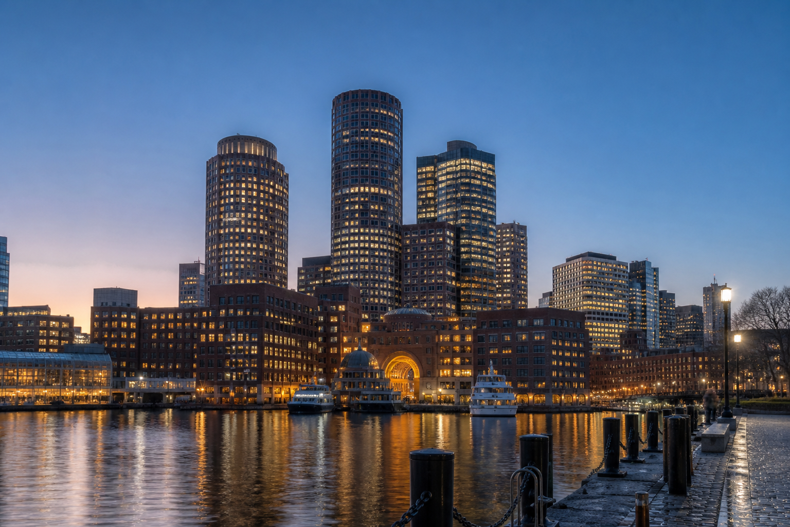 Boston dusk
